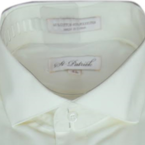 French Cuff & Button Dress Shirts Sizes 17 18 19 - Picture 4 of 4